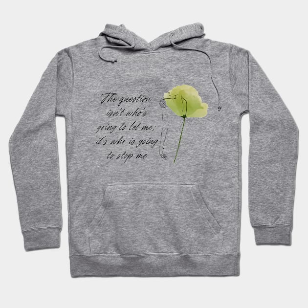 Strong Women Mindset Hoodie by ArtaMeybodi